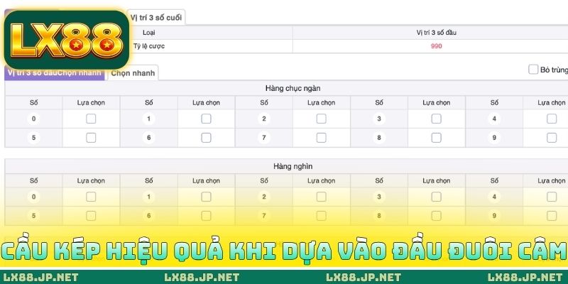 Soi Cầu Lô Đề Chuẩn - 4 Cách Giúp Cược Thủ Đổi Đời Sau 1 Đêm 3 Cầu kép hiệu quả khi dựa vào đầu đuôi câm