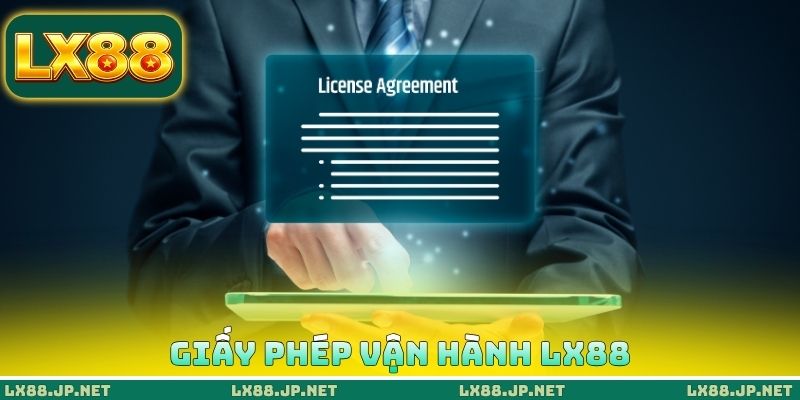 Giấy phép vận hành LX88 Giấy phép vận hành LX88
