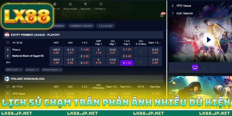 Soi Kèo Bóng Đá - Chiêu Độc Ép Nhà Cái Chung Tiền Sớm 2 Lịch sử chạm trán phản ánh nhiều dữ kiện