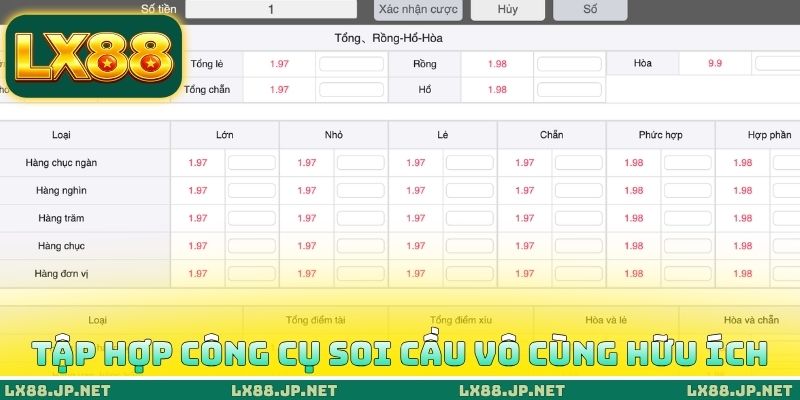 Soi Cầu Lô Đề Chuẩn - 4 Cách Giúp Cược Thủ Đổi Đời Sau 1 Đêm 4 Tập hợp công cụ soi cầu vô cùng hữu ích