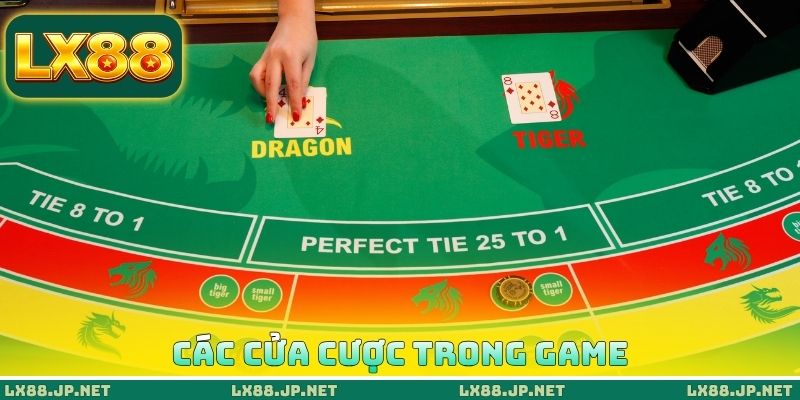 Các cửa cược trong game Các cửa cược trong game