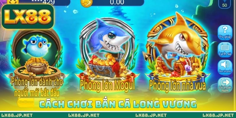 Cách chơi bắn cá long vương Cách chơi bắn cá long vương