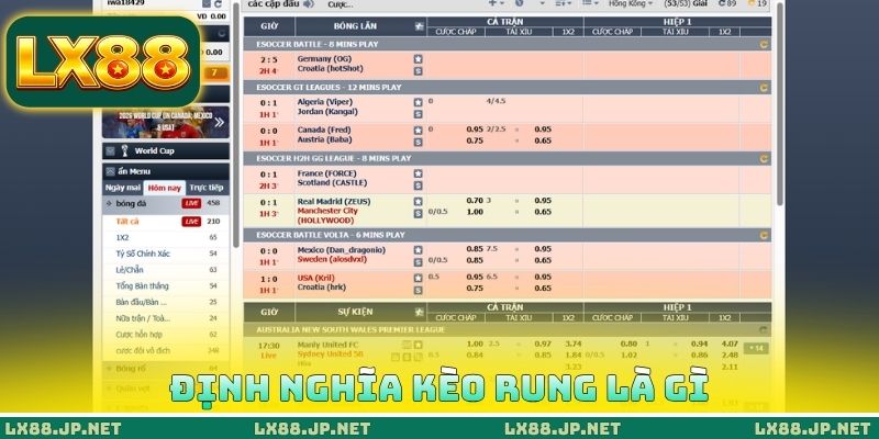 Định nghĩa kèo rung là gì Định nghĩa kèo rung là gì