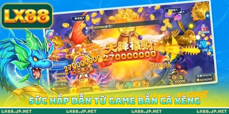 Sức hấp dẫn từ game bắn cá xèng Sức hấp dẫn từ game bắn cá xèng